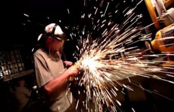 Welder in Hudson, North Carolina